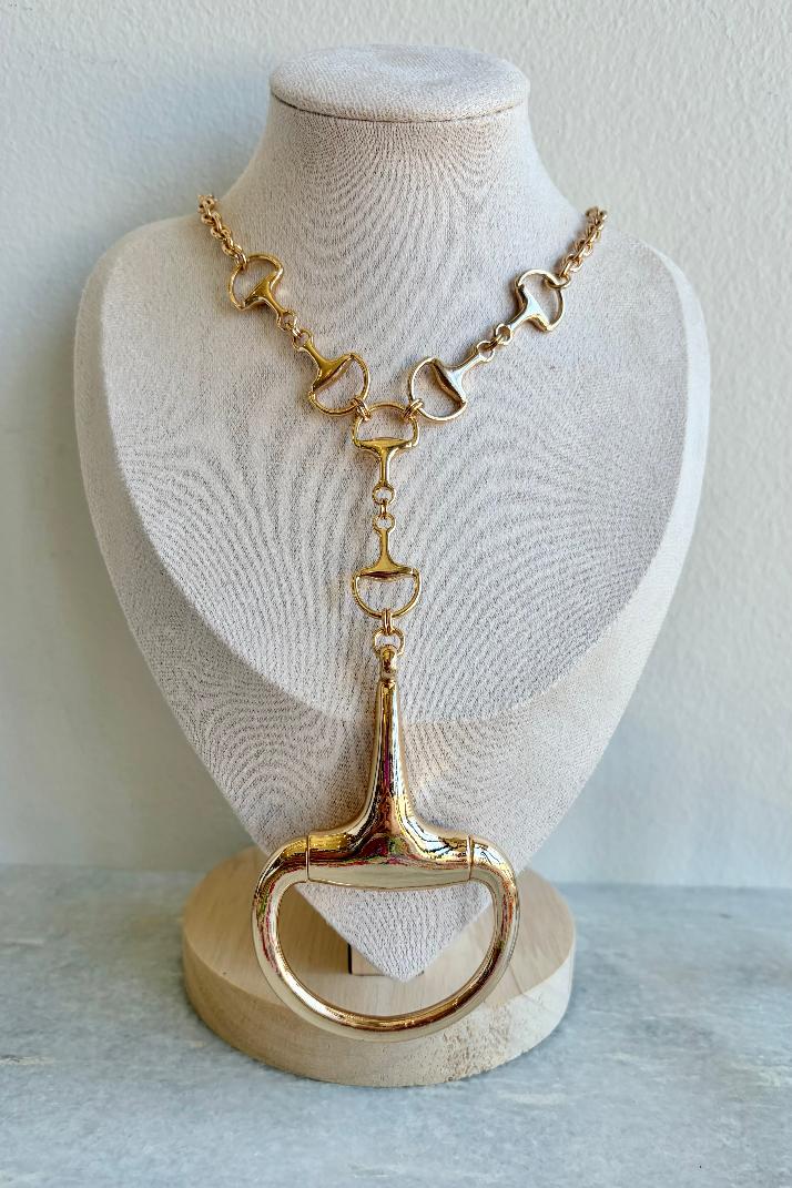 The Golden Bridle Necklace