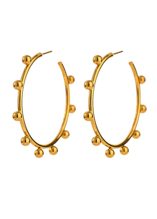 HJ- Hazel Hoops