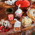 Voluspa Pedestal Candle- Crushed Candy Cane