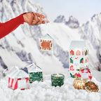 Voluspa Pedestal Candle- Crushed Candy Cane