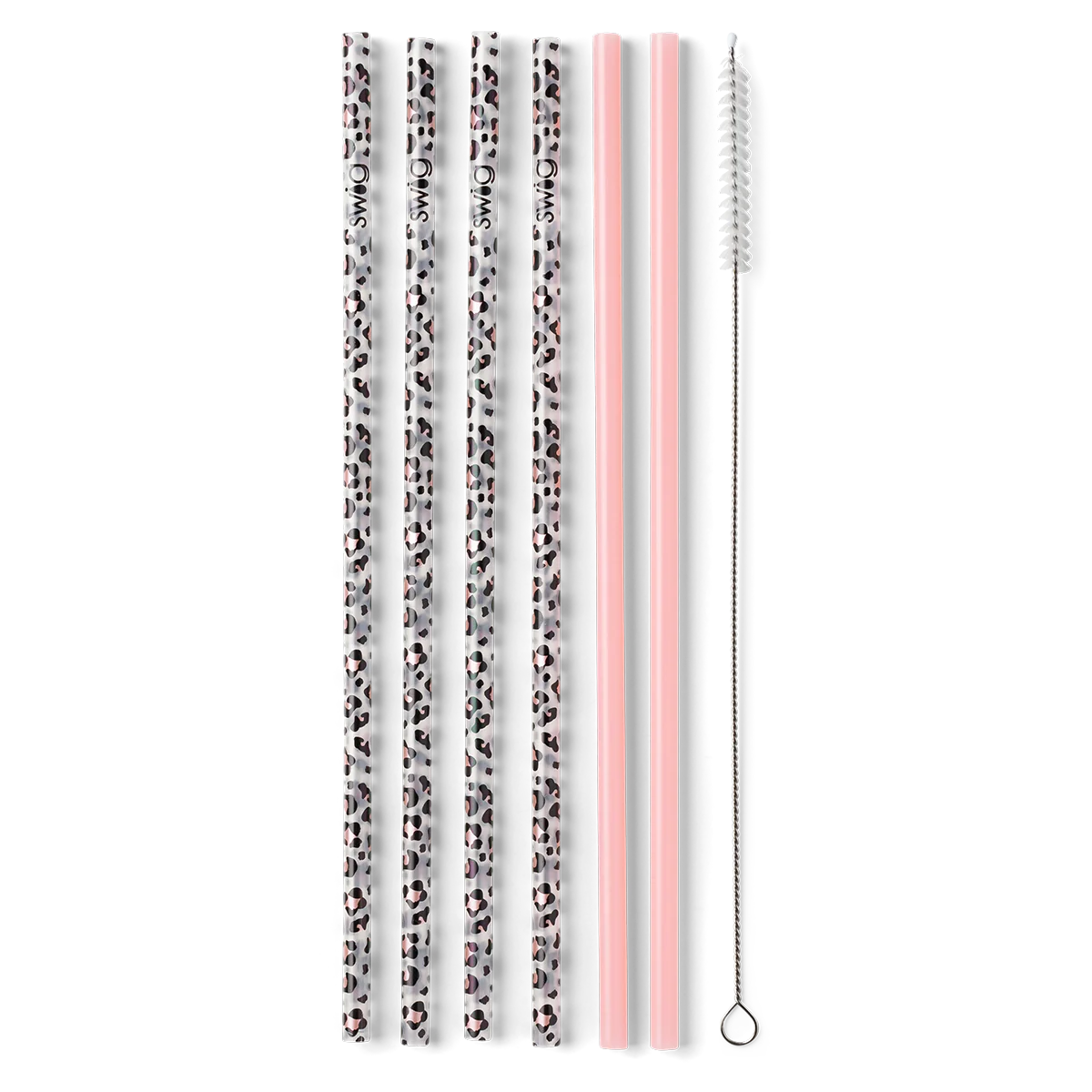 Swig: Luxy Leopard Reusable Straws