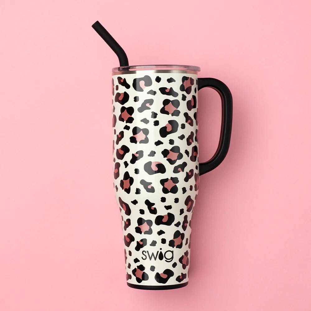 Swig: LUXY LEOPARD Mega Mug 40oz