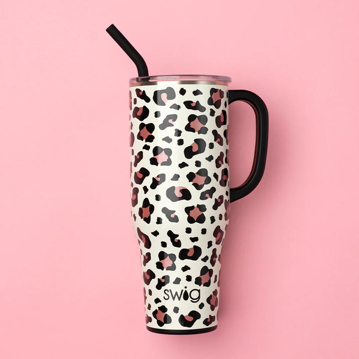 Swig: LUXY LEOPARD Mega Mug 40oz