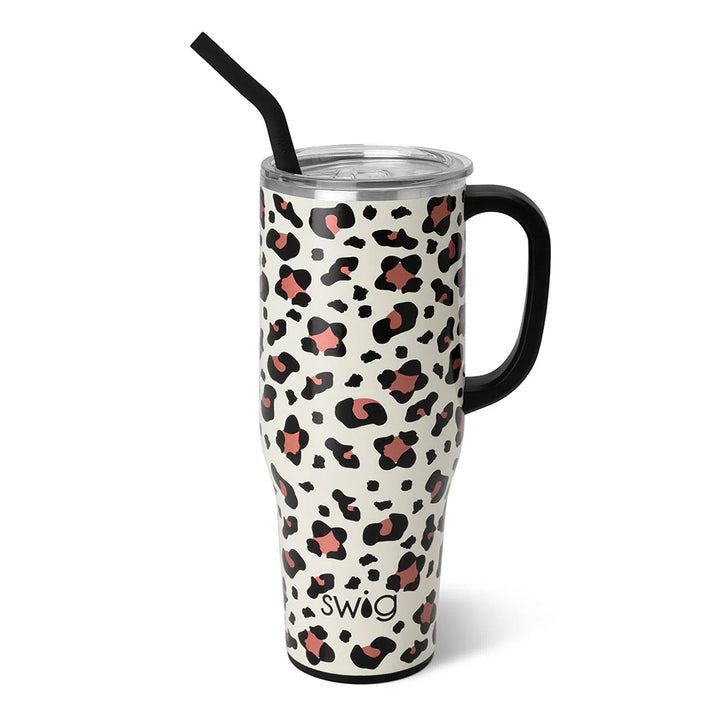 Swig: LUXY LEOPARD Mega Mug 40oz