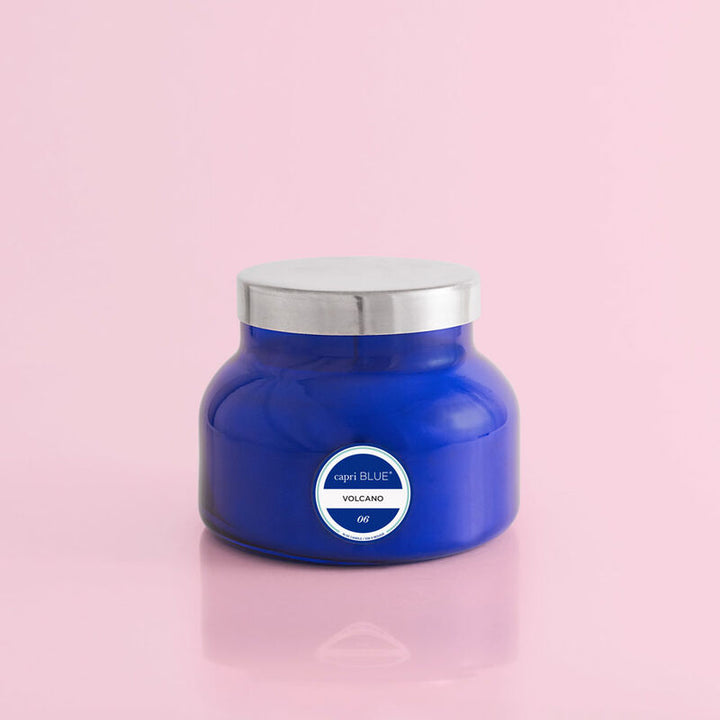 Capri Blue Volcano Candle- Blue Jar