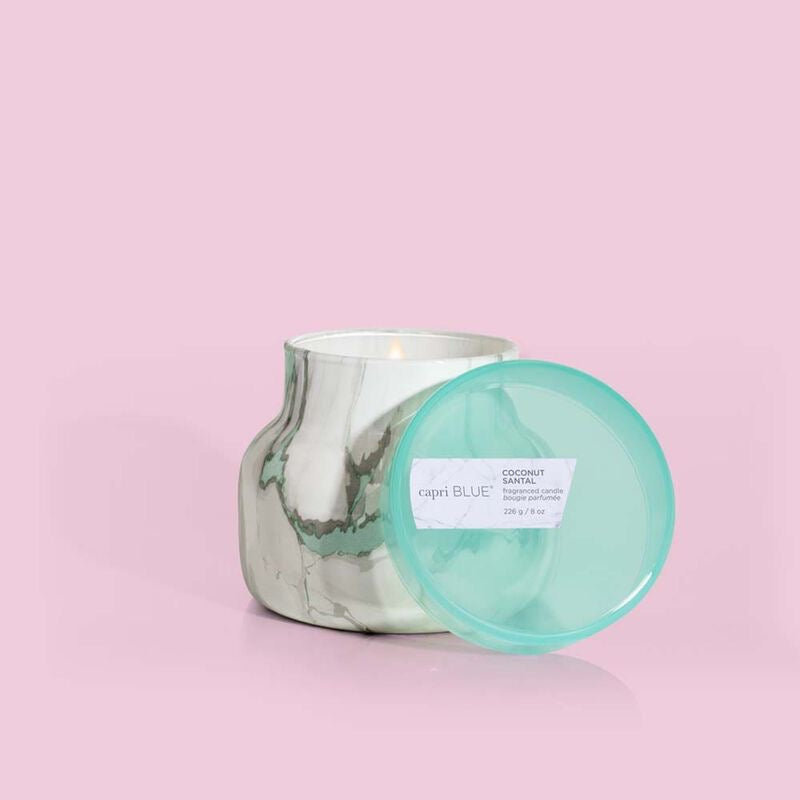 Capri Blue -  Coconut Santal Candle- Marble