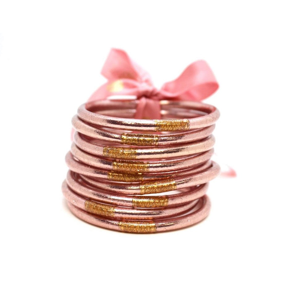 BudhaGirl Rose Gold- All Weather Bangles
