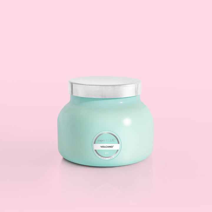 Capri Blue Volcano Candle- Aqua Jar