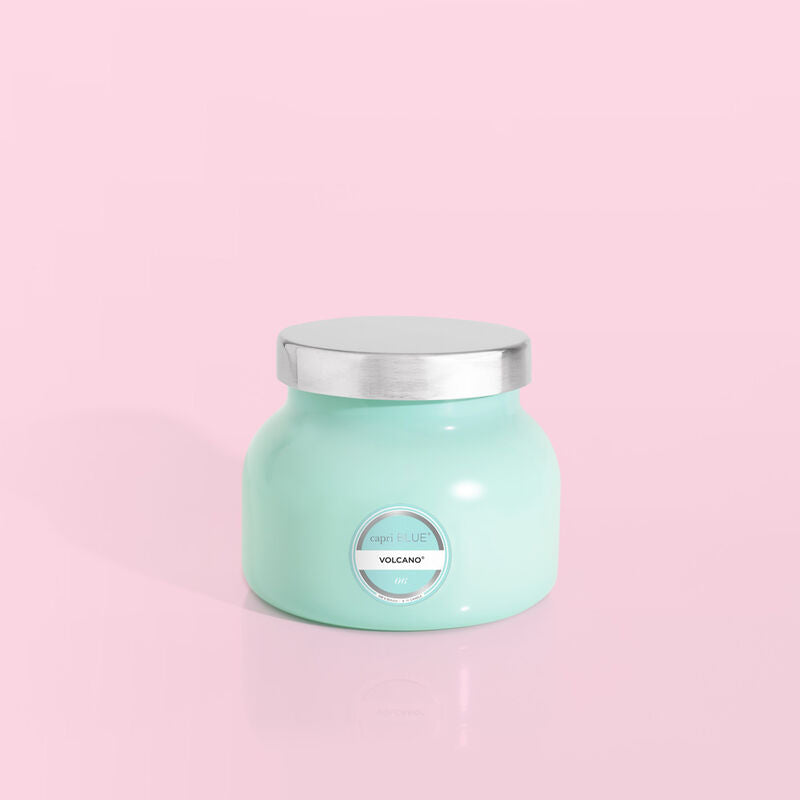 Capri Blue Volcano Candle- Aqua Jar