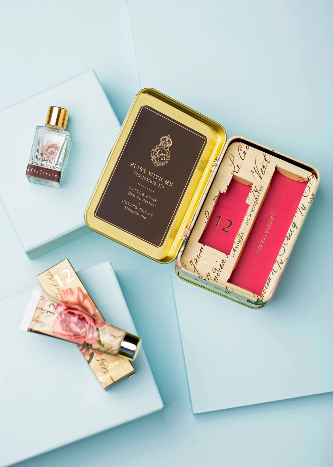 Tokyo Milk - Gin & Rosewater Flirt With Me Fragrance Kit